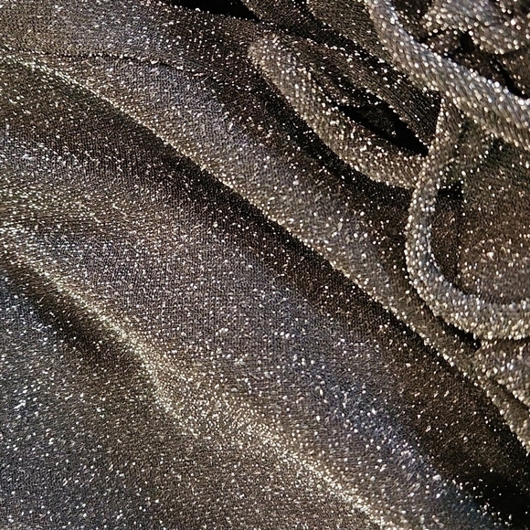 𝅺ESPRESSA Halter Tie Back Sparkle Evening Gown Dress - Picture 8 of 8